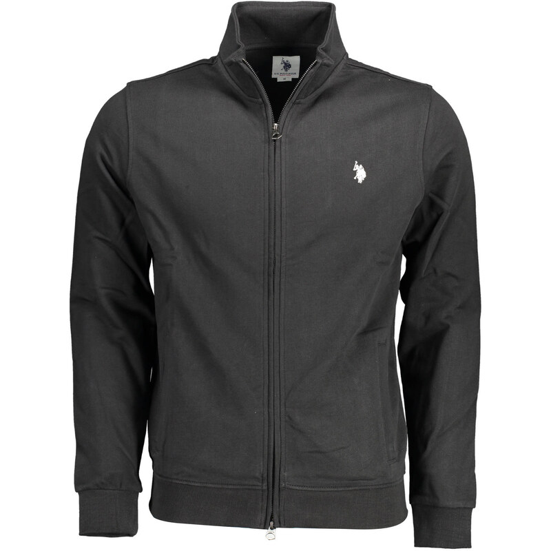 US Polo Assn Černá pánská mMikina na zip US Polo