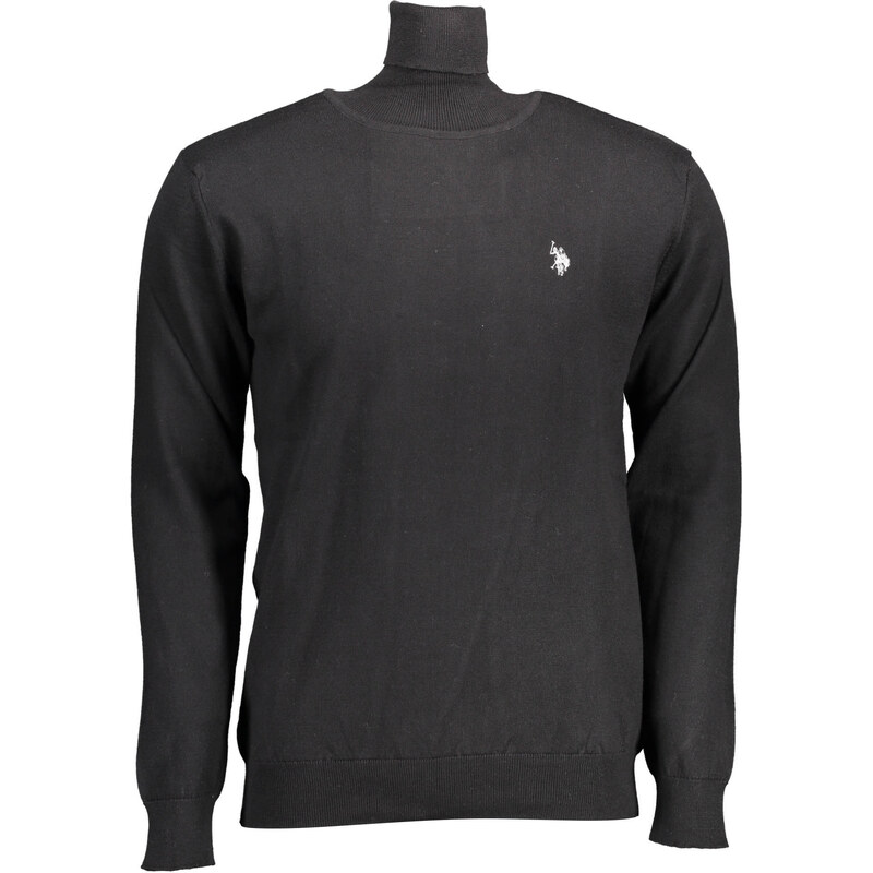 US Polo Assn Černý pánský rolák