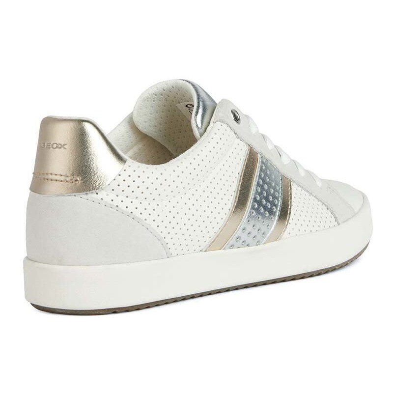 Sneakers boty Geox D BLOMIEE F bílá barva, D356HF 05422 C1R1Q