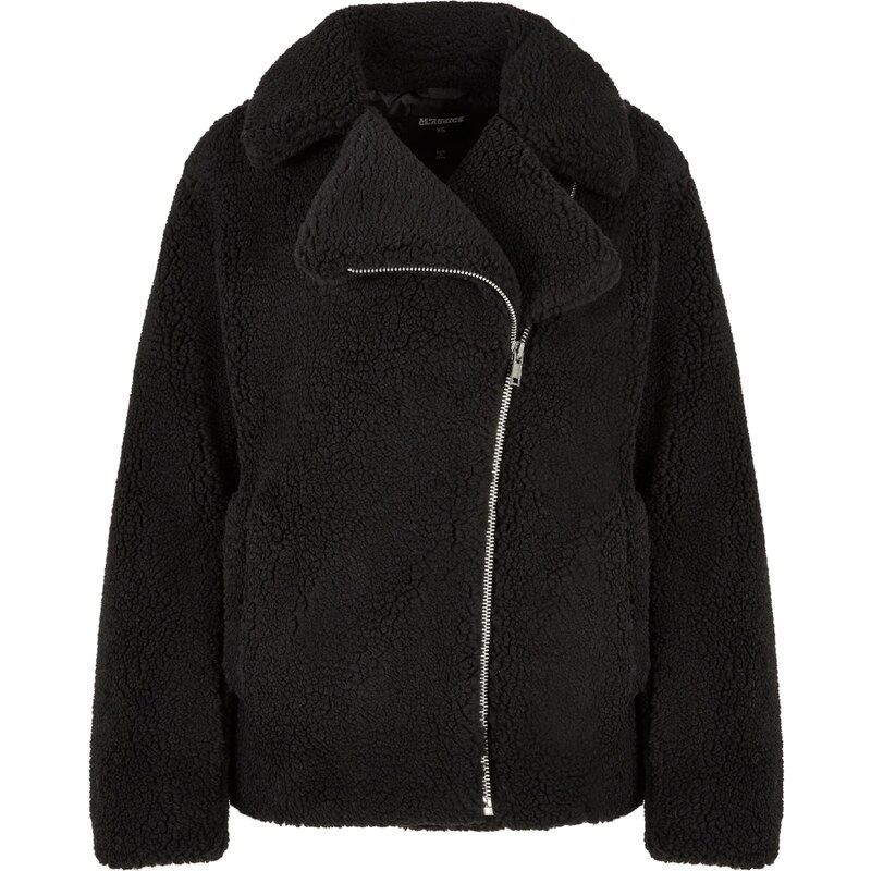 Urban Classics Zimní bunda Sherpa černá 98145103