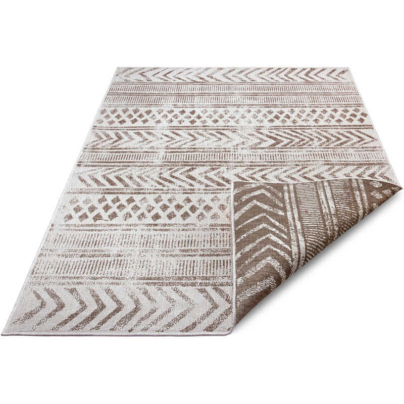 NORTHRUGS - Hanse Home koberce Kusový koberec Twin Supreme 105416 Biri Linen – na ven i na doma - 80x150 cm