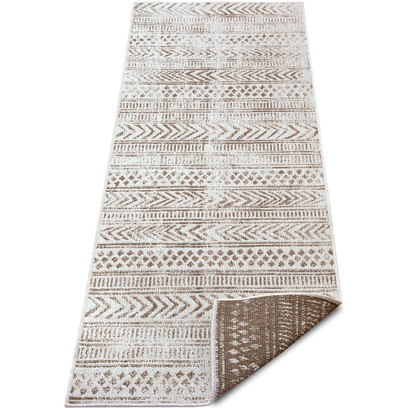 NORTHRUGS - Hanse Home koberce Kusový koberec Twin Supreme 105416 Biri Linen – na ven i na doma - 80x150 cm