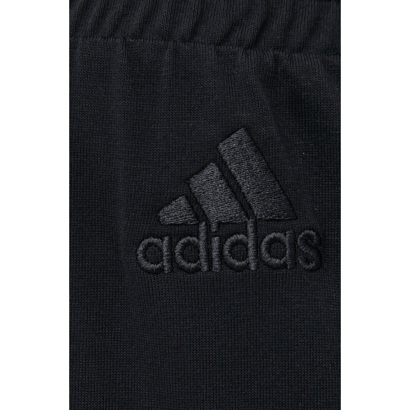 Kraťasy adidas pánské, černá barva, IC9375