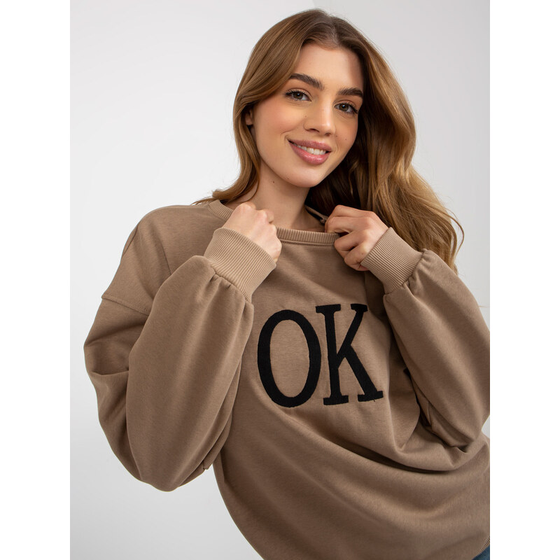 ex moda Sweatshirt-EM-BL-ES-21-536.94-dark beige