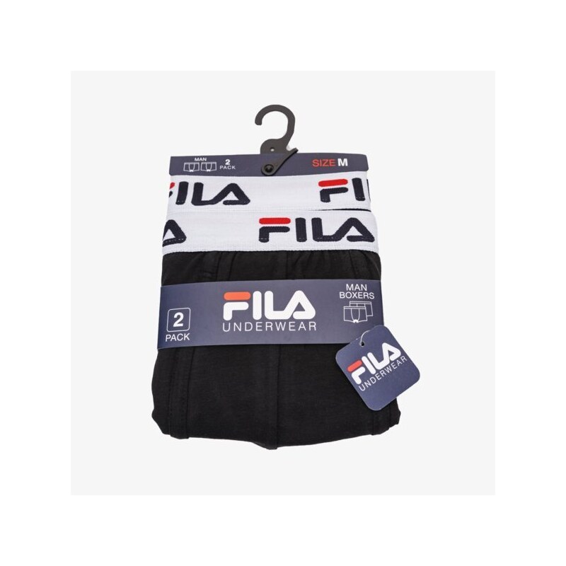 Fila Trenky Trunk Urban 2Pack Black Muži Doplňky Spodní prádlo FU5016/2-200