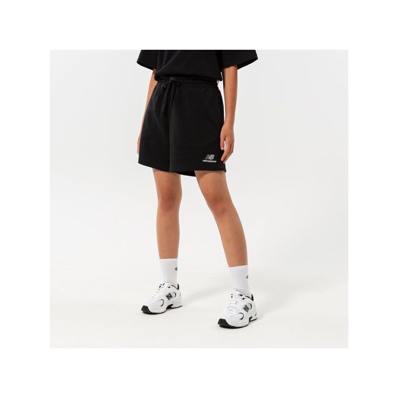 New Balance Šortky Nb Essentials Uni-Ssentials Fleece Short ženy Oblečení Kraťasy US21500BK