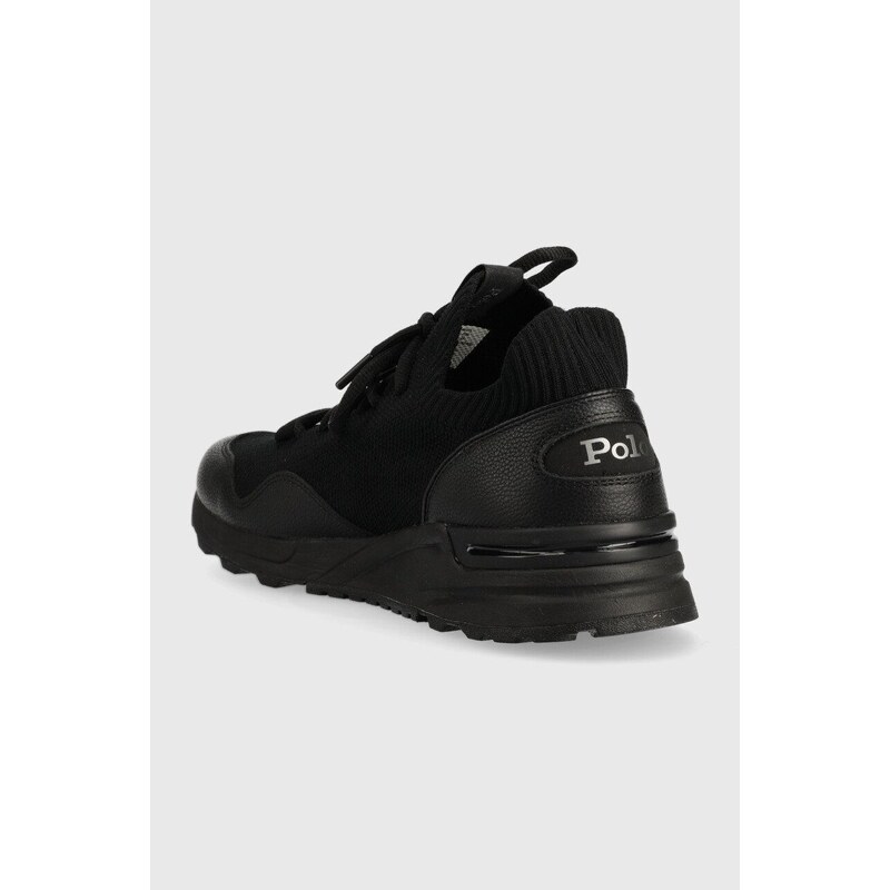 Sneakers boty Polo Ralph Lauren černá barva, 809891760001