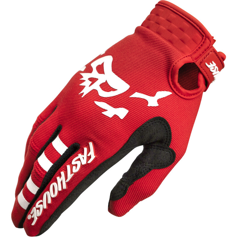 Fasthouse Speed Style Slammer Glove Red