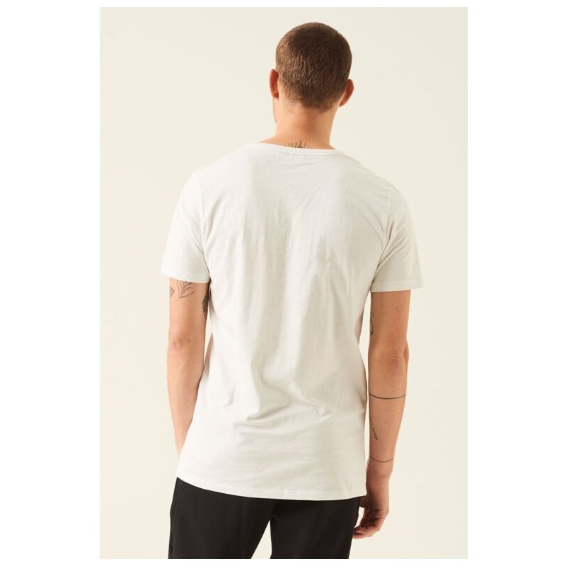 Pánské triko GARCIA mens T-shirt ss 50 white