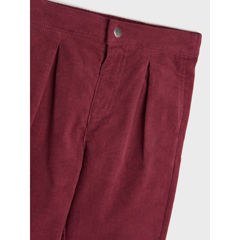Sinsay - Manšestrové kalhoty - fialová