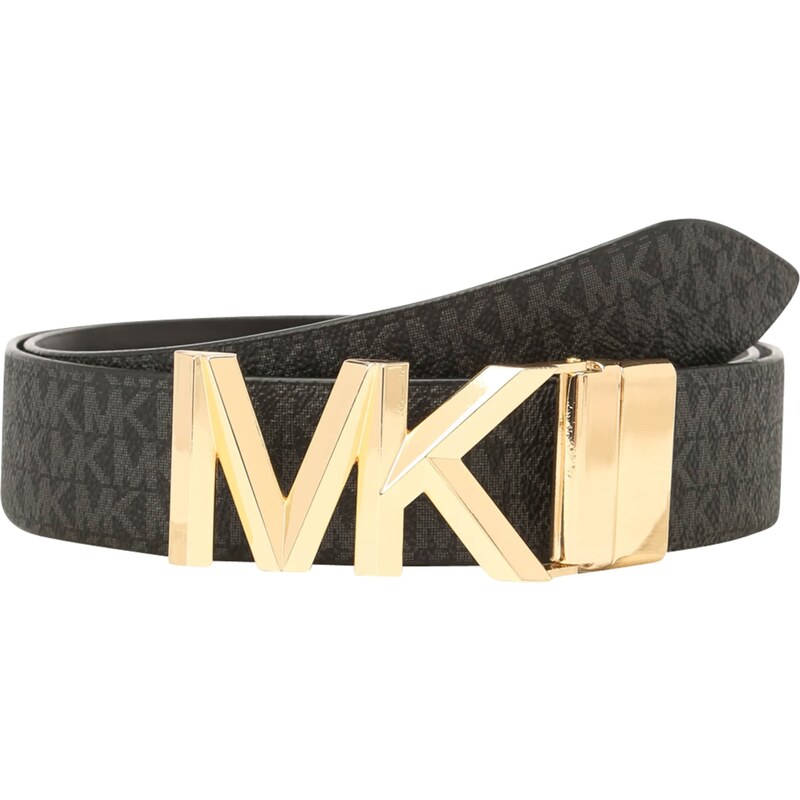 MICHAEL Michael Kors Opasek zlatá / černá