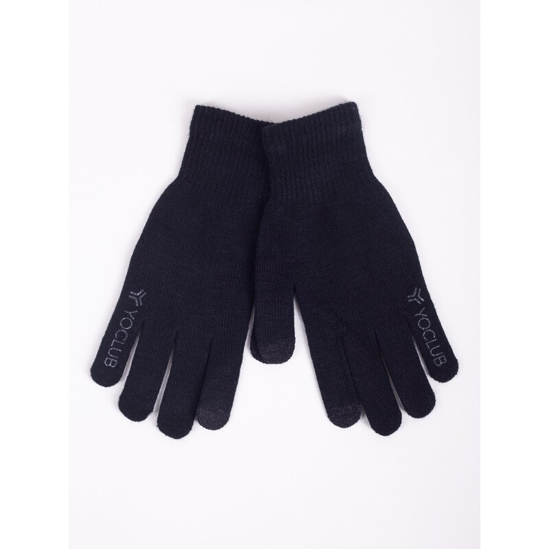 Yoclub Man's Men's Touchscreen Gloves RED-0243F-AA5E-004
