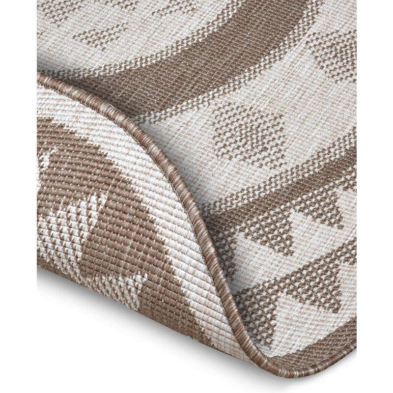 NORTHRUGS - Hanse Home koberce Kusový koberec Twin Supreme 105444 Jamaica Linen kruh – na ven i na doma - 140x140 (průměr) kruh cm