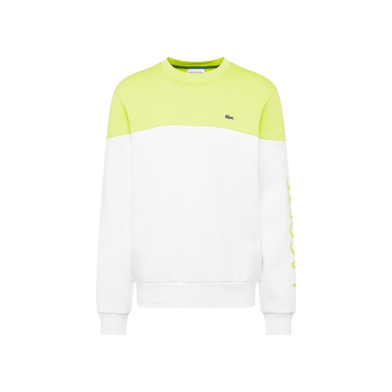 LACOSTE Mikina jablko / bílá