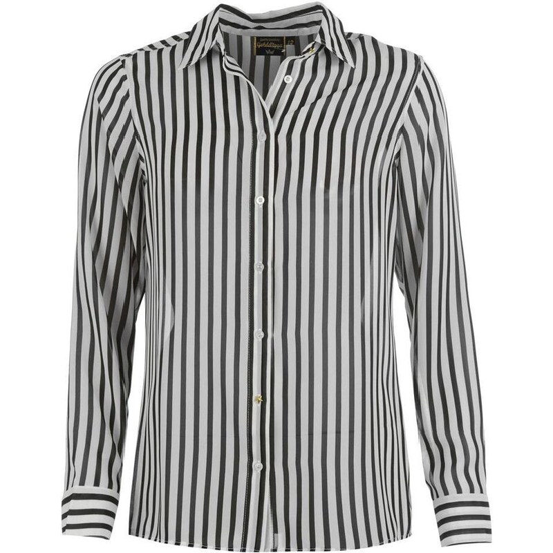 S. Golddigga Striped Shirt dámský