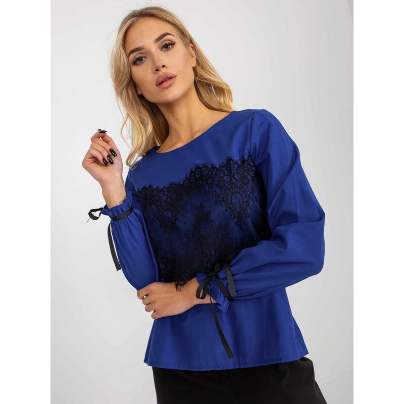LAKERTA Blouse-LK-BZ-506877.15X-cobalt