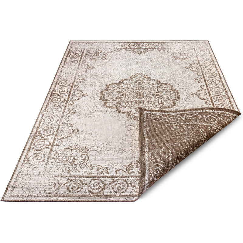 NORTHRUGS - Hanse Home koberce Kusový koberec Twin Supreme 105423 Cebu Linen – na ven i na doma - 80x150 cm