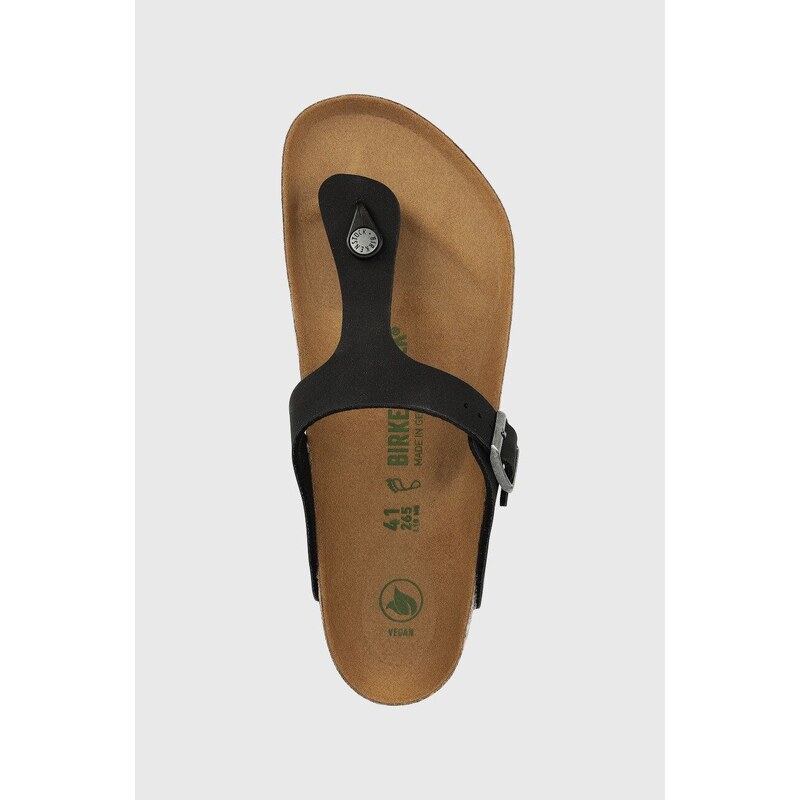 Žabky Birkenstock Gizeh pánské, černá barva, 1020380