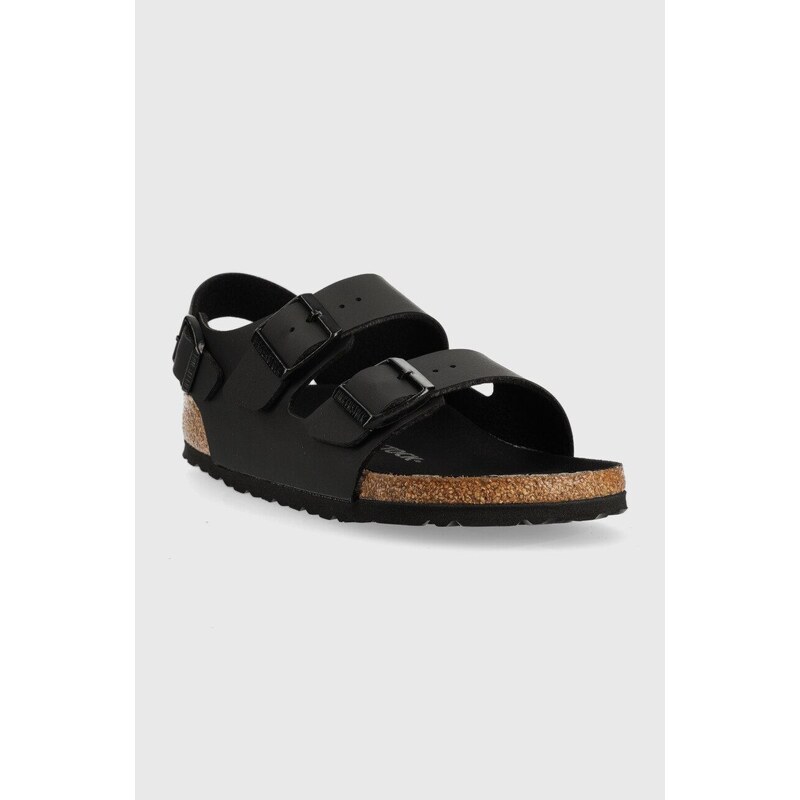 Sandály Birkenstock MILANO dámské, černá barva, 1024998