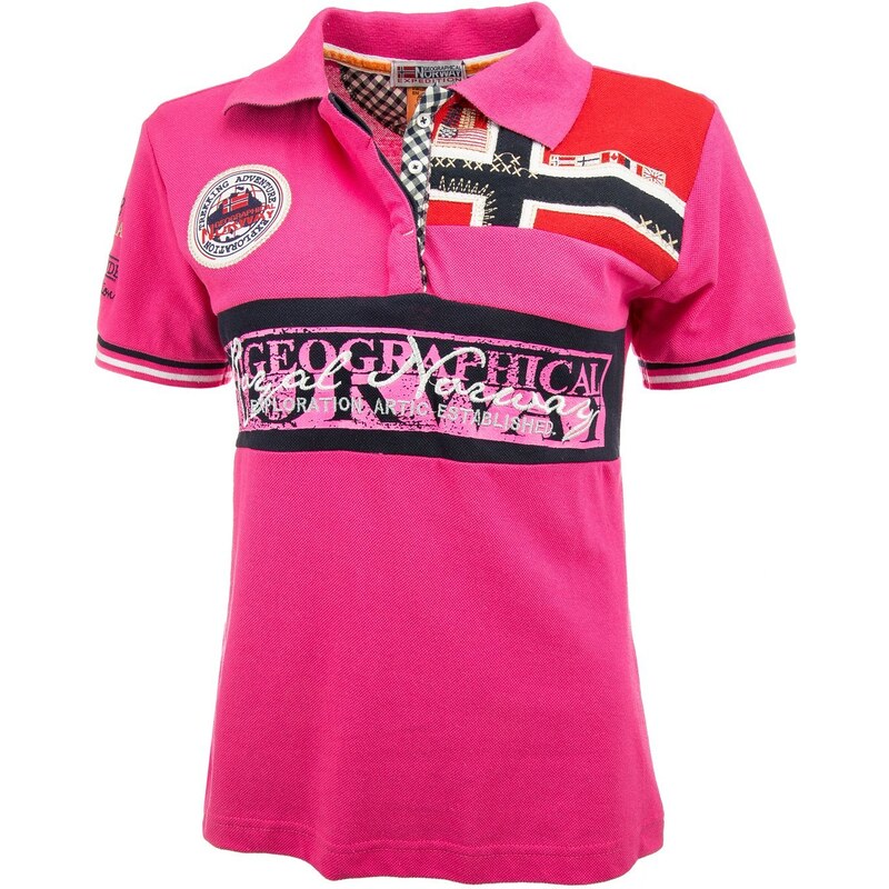 Geographical Norway Polo Kimika / FLASH PINK