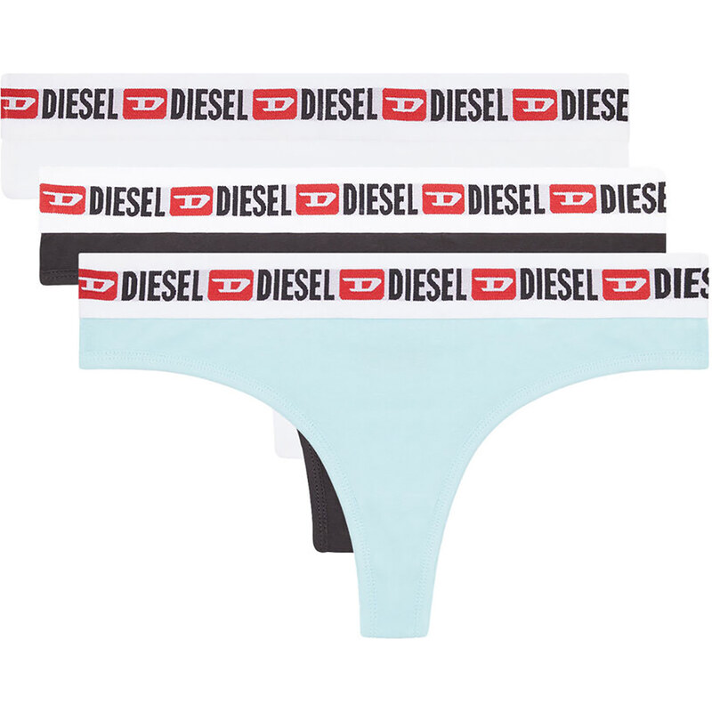 Diesel Dámská tanga Ufst-Stars-3Pack