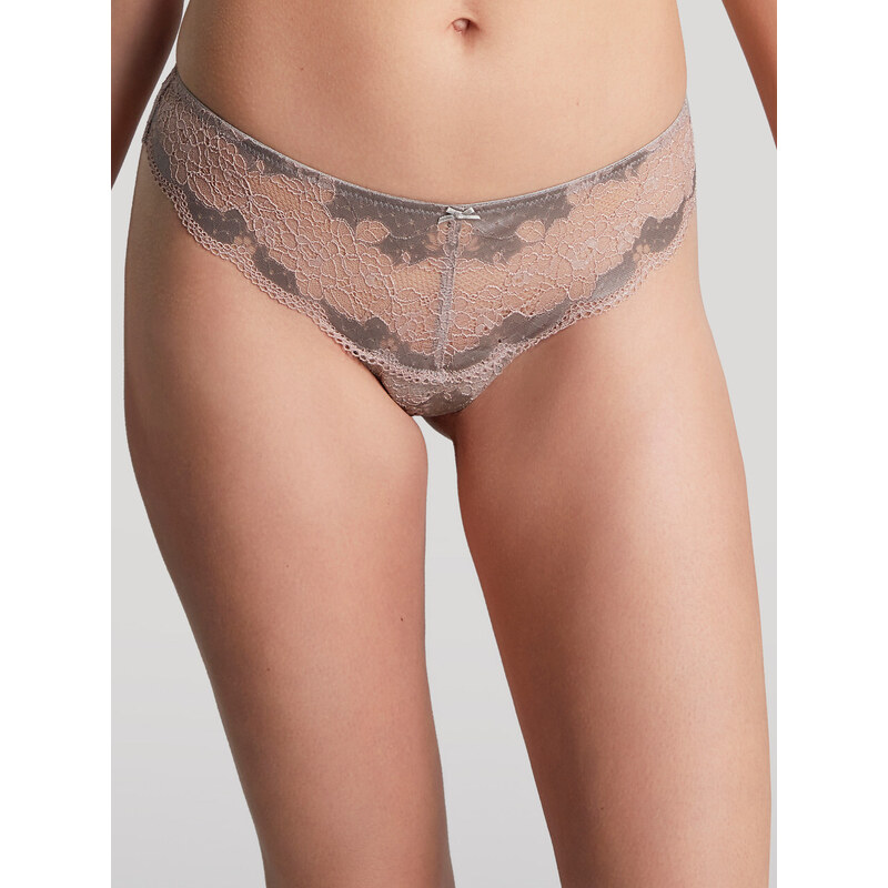 Dámská tanga Panache Clara Thong opal grey 7259