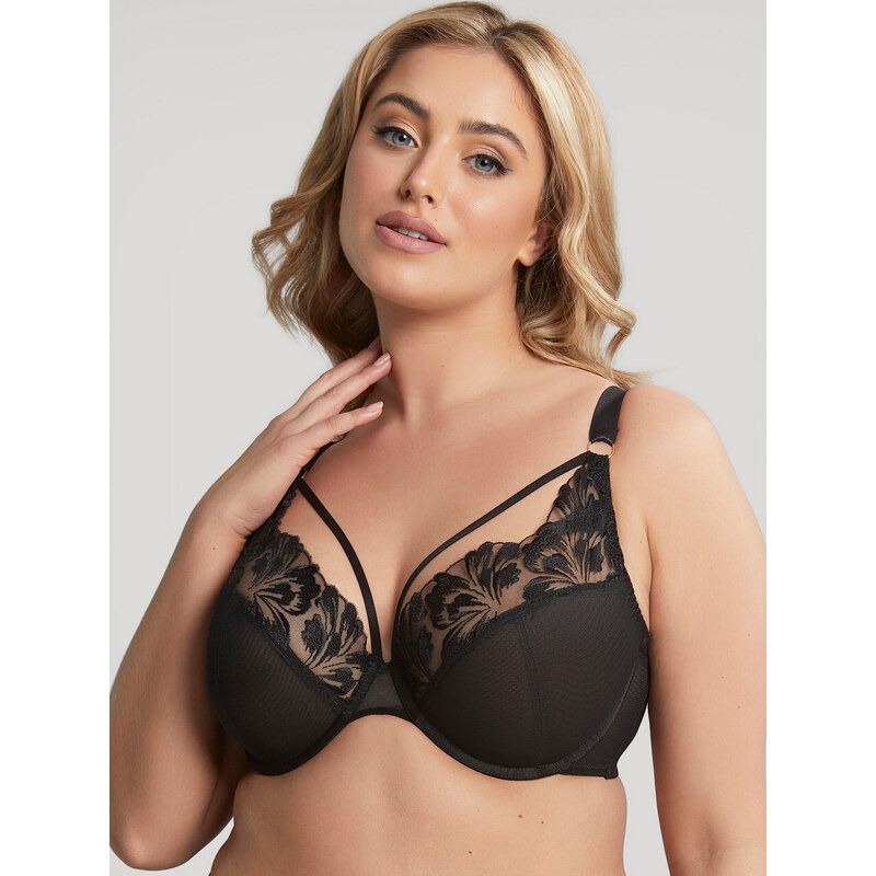 Podprsenka Sculptresse Jaida Plunge noir 10536