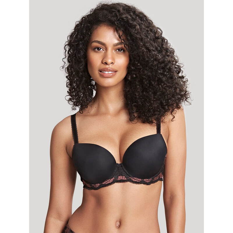 Push-up podprsenka Panache Clara Push Up black/fig 7251