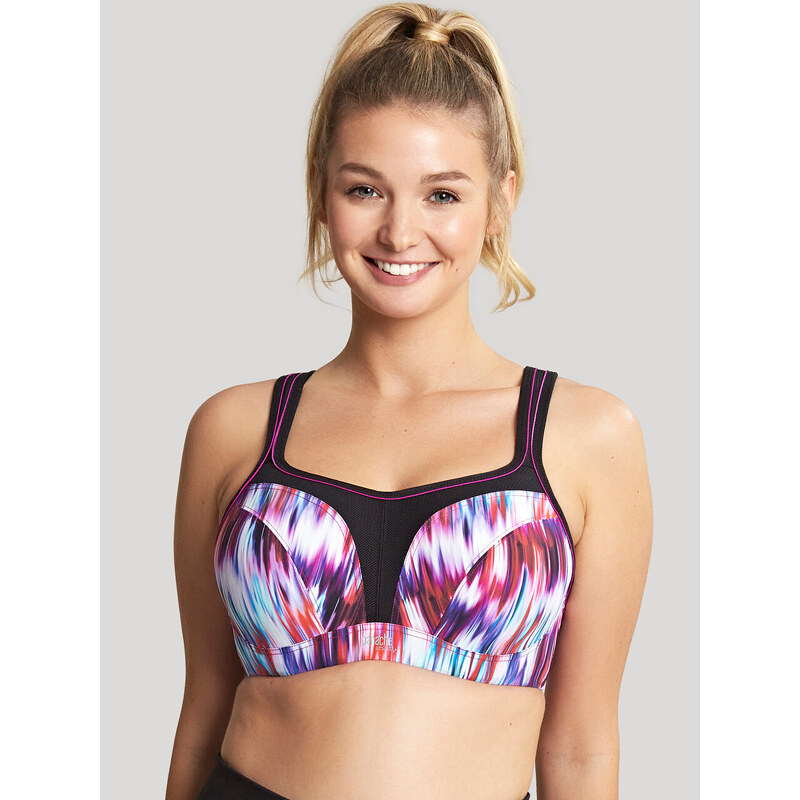 Sports Sportovní podprsenka Wired Bra digital stripe 5021A