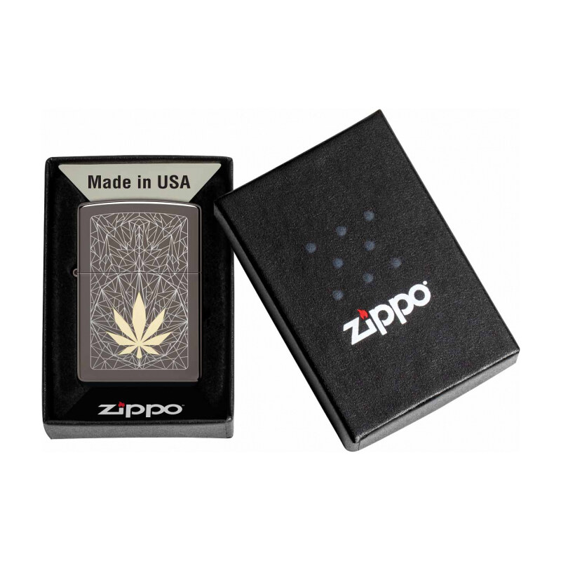 Zippo Cannabis Design 25644