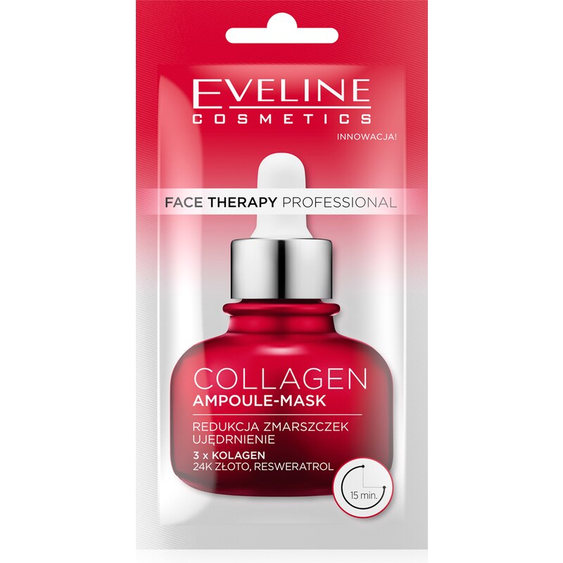 Eveline cosmetics Face Therapy Ampule - maska zpevňující a redukující vrásky 8 ml