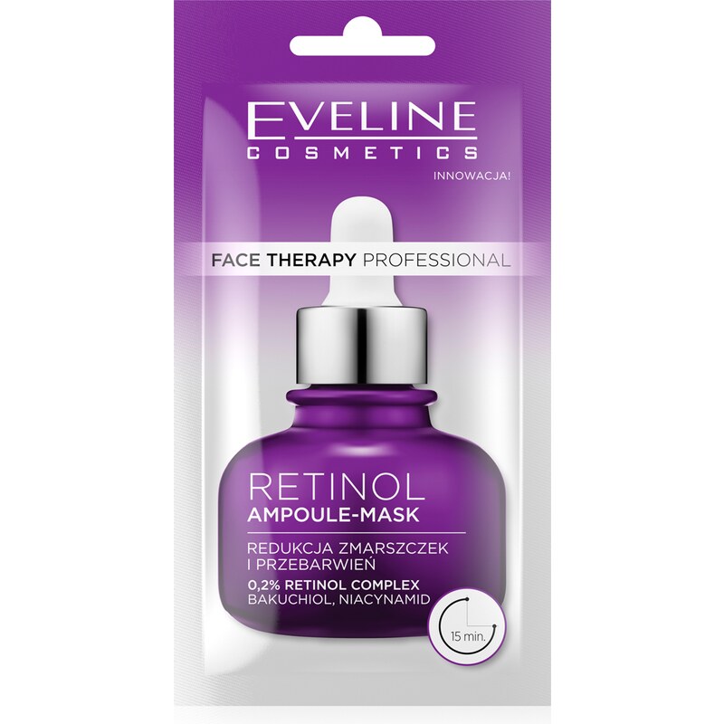 Eveline cosmetics Face Therapy Ampule - RETINOL redukce vrásek a zabarvení pleti 8 ml