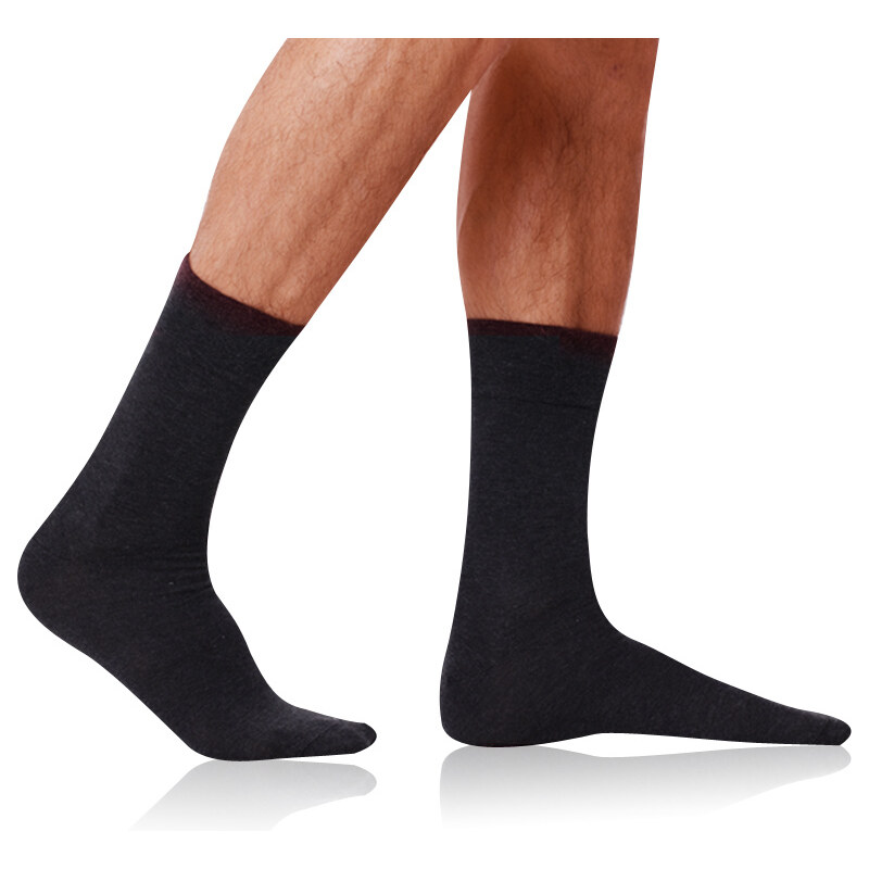 Bellinda COTTON MAXX MEN SOCKS - Men's cotton socks - gray