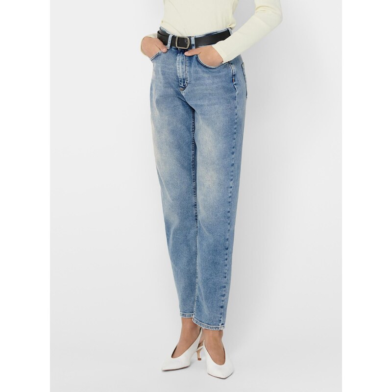Modré mom džíny ONLY Veneda - Dámské 115739556