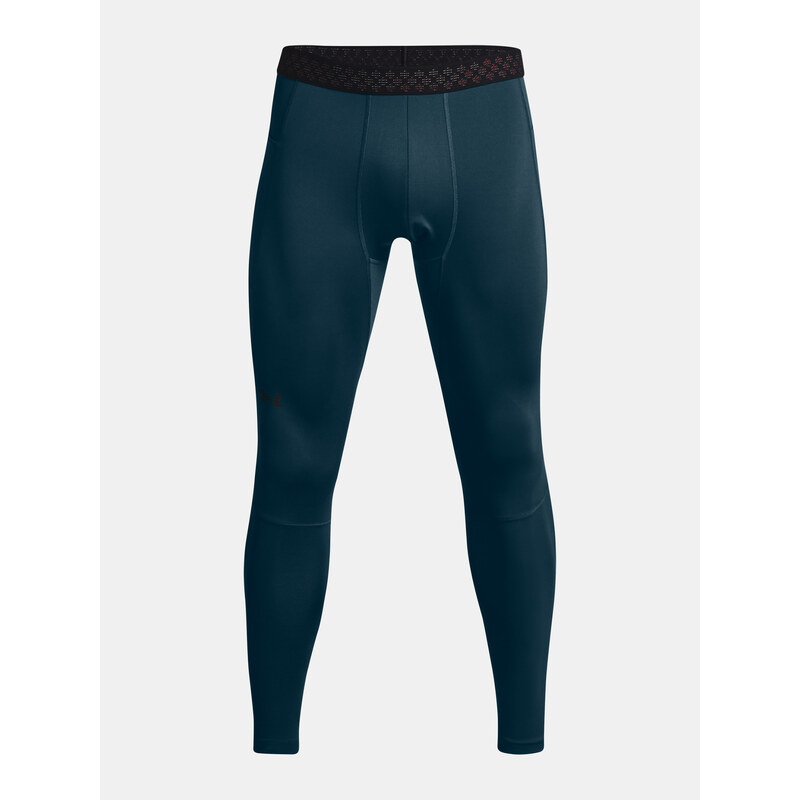 Under Armour Legíny UA ColdGear Rush Leggings-BLU - Pánské