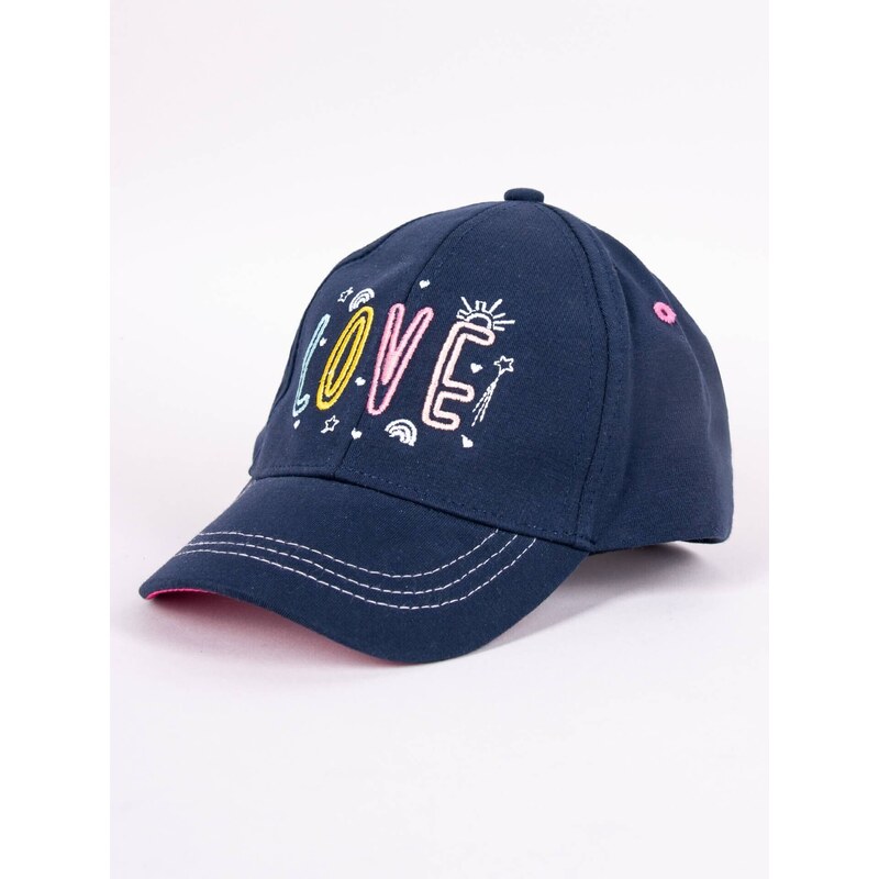 Yoclub Kids's Baseball Cap CZD-0582G-A100 Navy Blue