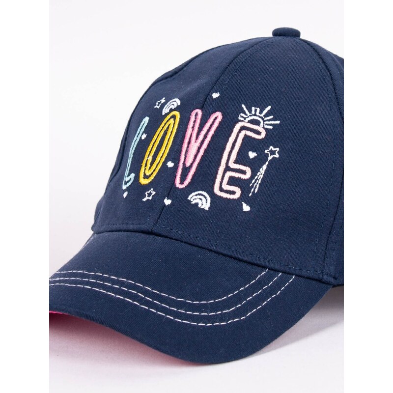 Yoclub Kids's Baseball Cap CZD-0582G-A100 Navy Blue