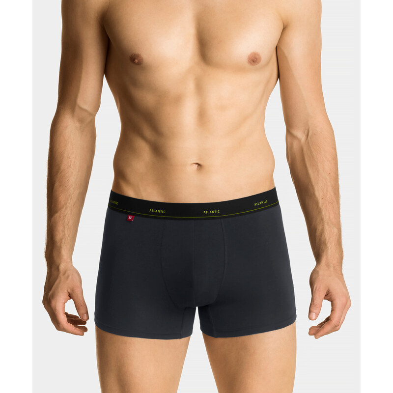Pánské boxerky ATLANTIC PREMIUM - tmavě šedé