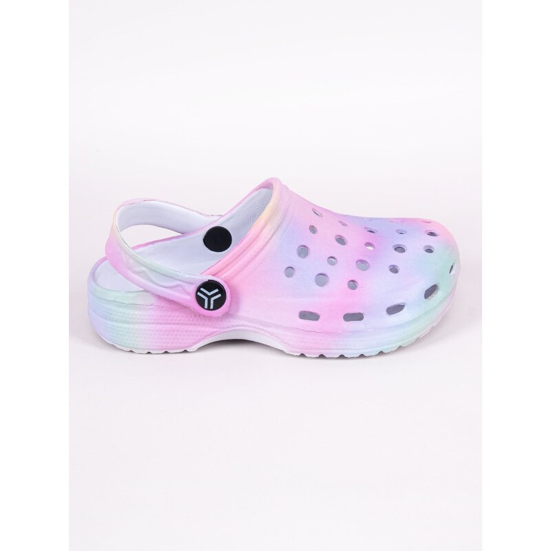 Yoclub Kids's Girls Crocs Shoes Slip-On Sandals OCR-0044G-9900