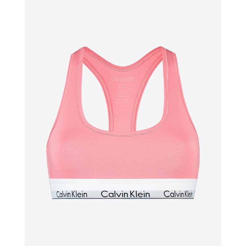 Růžová sportovní podprsenka Calvin Klein Underwear - Dámské