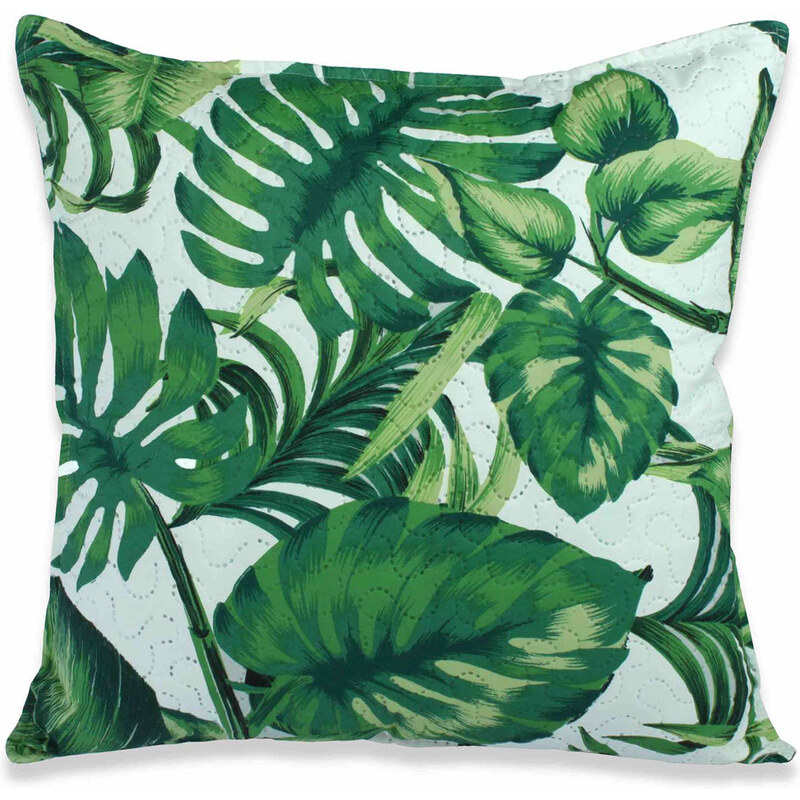 Edoti Decorative pillowcase Palms 45x45 A555