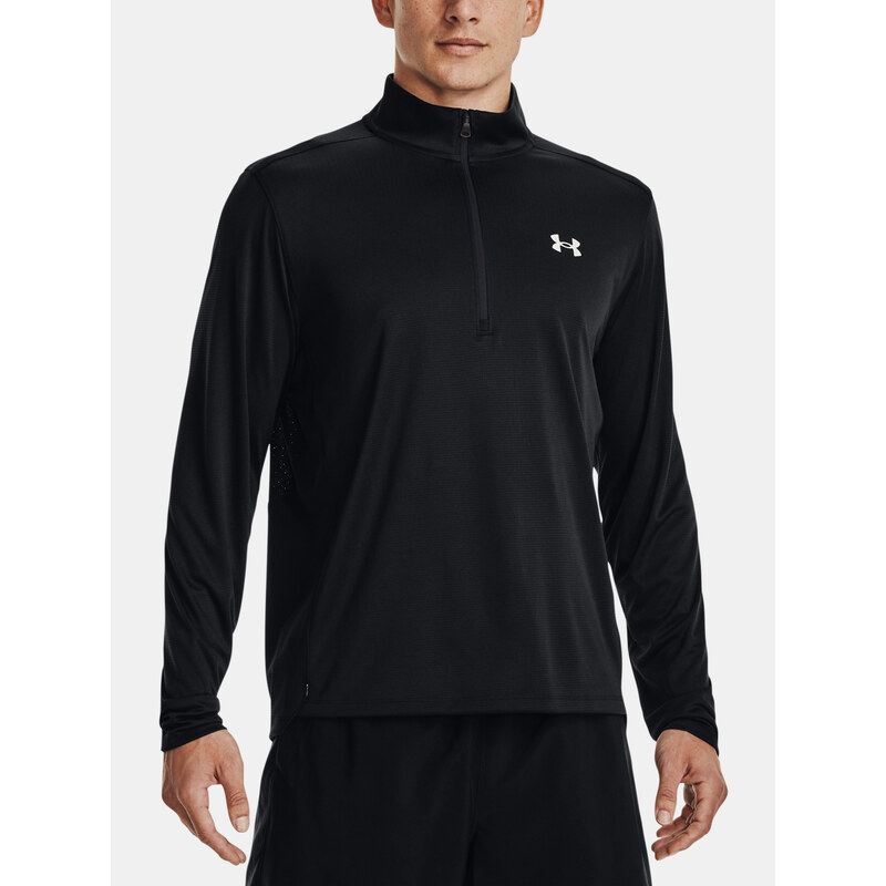 Under Armour Tričko UA Speed Stride 2.0 1/2 Zip-BLK - Pánské
