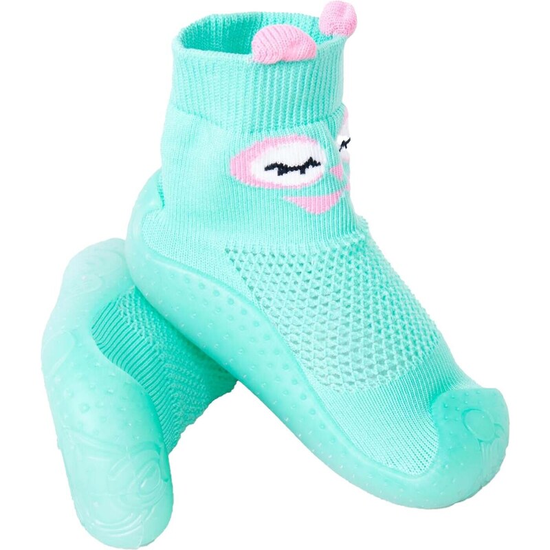 Yoclub Kids's Baby Girls' Anti-skid Socks With Rubber Sole OBO-0173G-5000