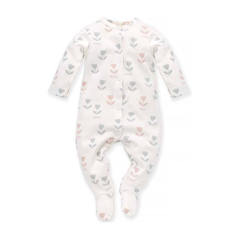 Pinokio Kids's Romantic Overall Ecru/Print