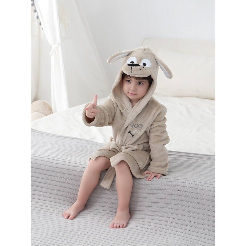 Edoti Baby bathrobe Dog A603