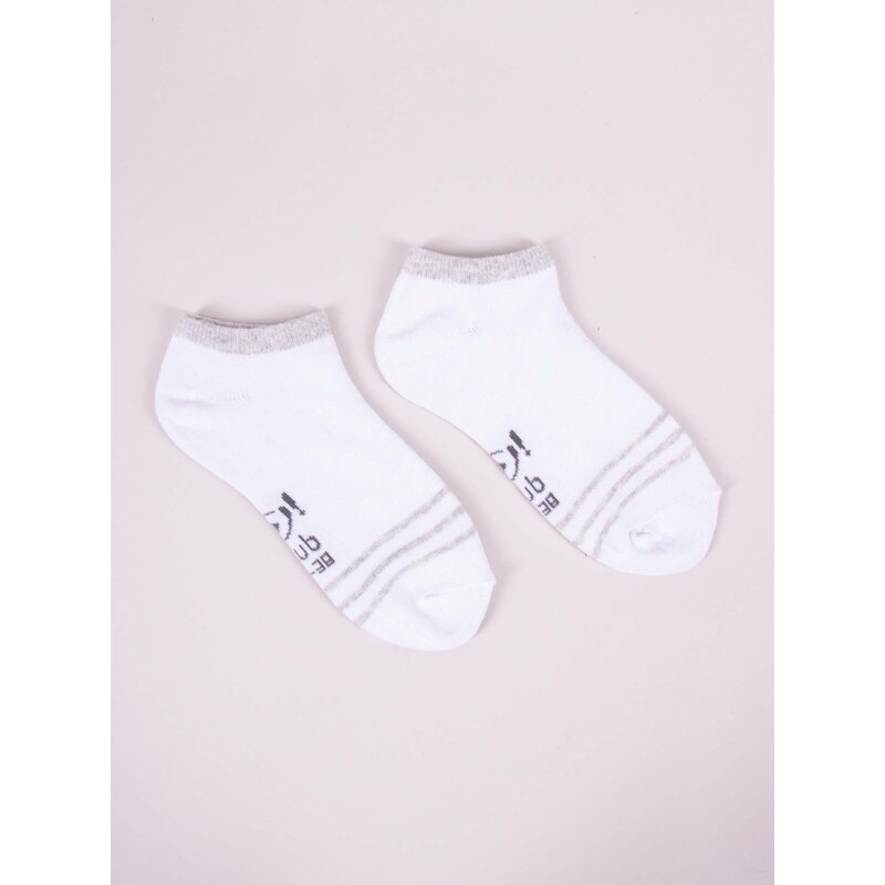 Yoclub Kids's Girls' Ankle Cotton Socks Patterns Colours 3-pack SKS-0028G-AA30-002