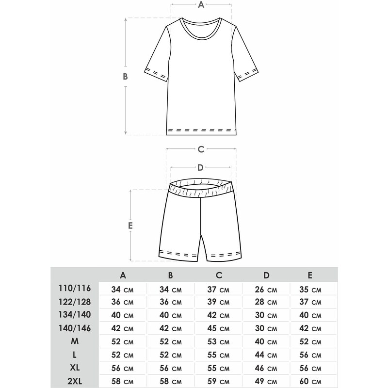 Yoclub Kids's Boys' Short Cotton Pyjamas PIA-0037C-A110
