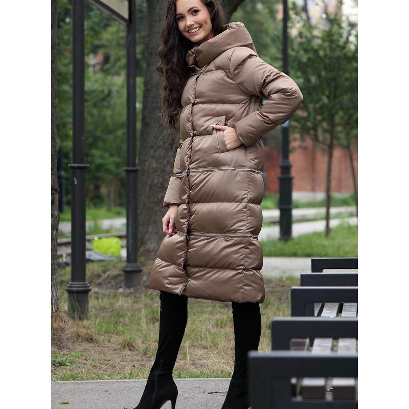 Dámská bunda PERSO Beige 111102863