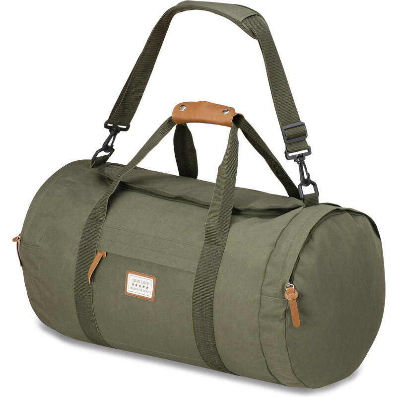 Taška Semiline Semiline_Fitness_Travel_Bag_A3028-2_Khaki