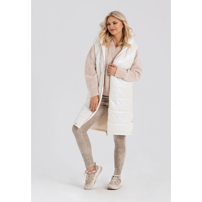 Look Made With Love Woman's Vest 934 Pearl